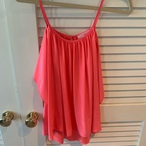 Coral Open-Back Alice & Trixie Top